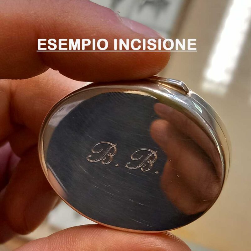 Portapillole  argento 925  personalizzabile - immagine 2