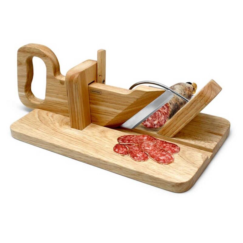 Affetta salame in legno