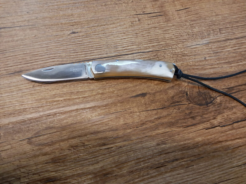 Coltello artigianale in corno Lorenzi