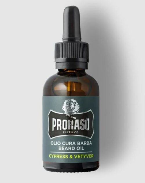 Olio per barba Proraso: Cypress & Vetyver