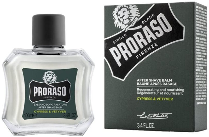 Balsamo Dopo Barba Proraso: Cypress & Vetyver