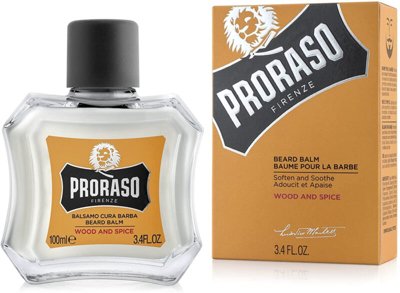 Balsamo cura barba Proraso: wood and spice