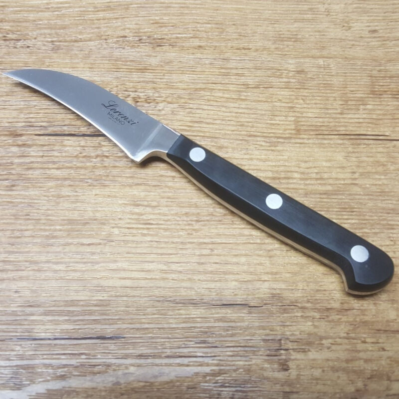 Coltello Spelucchino curvo cm 9