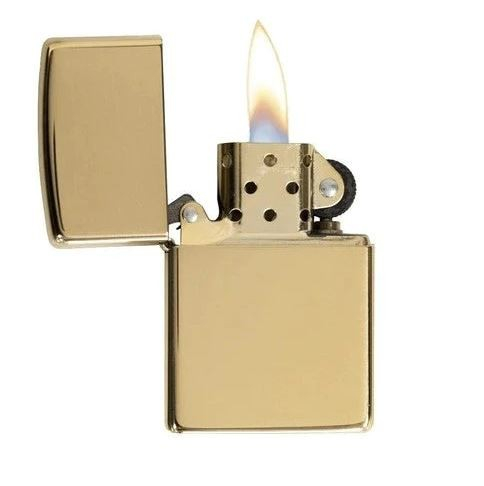 Accendino Zippo High Polish Brass