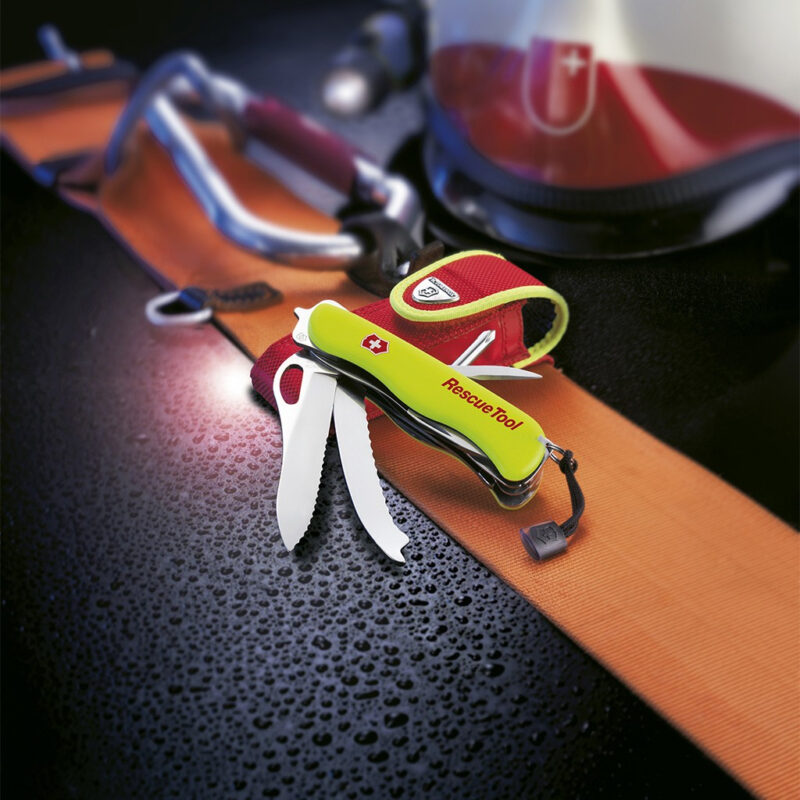 Coltello VICTORINOX  RESCUE TOOL Fluo - immagine 2