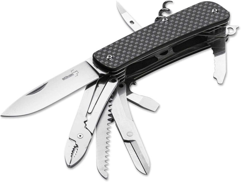 Coltello multiuso Boker Tech tool Carboon