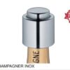 Tappo per champagne inox