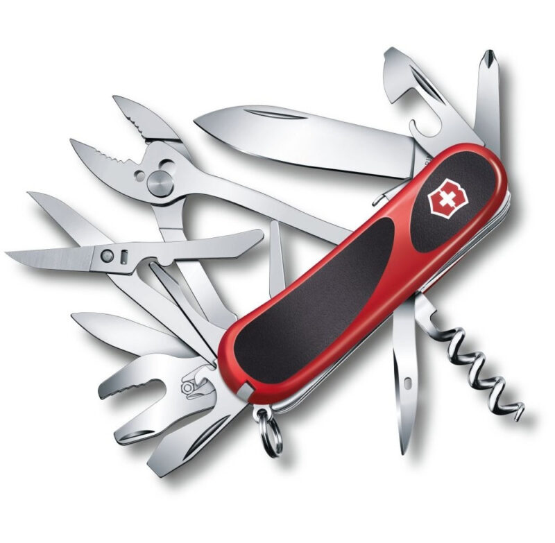 Multiuso Victorinox Evolution Grip S557 con 21 funzioni pinza e blocca lama