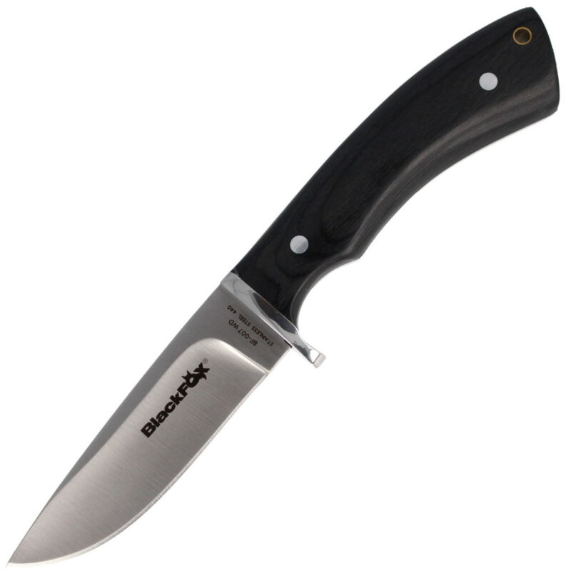 Coltello da caccia BlackFox impugnatura in legno - immagine 2