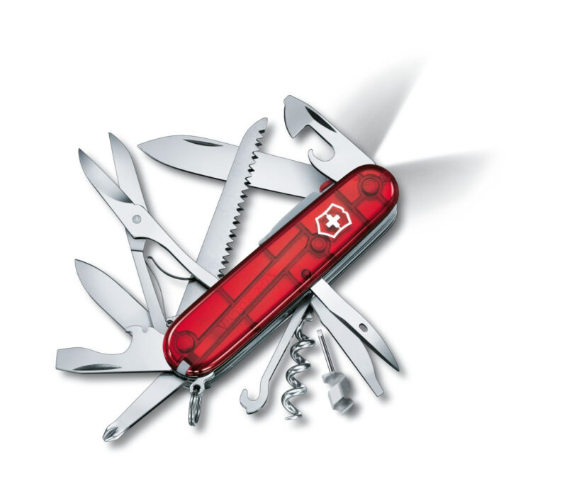 Victorinox Huntsman Lite - luce a led e seghetto