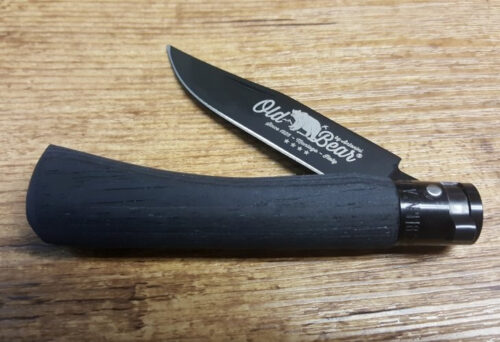 Coltello Old Bear con lama nera