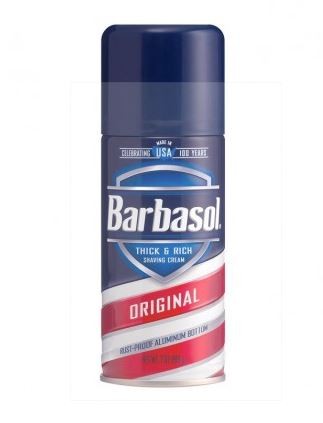 Schiuma da barba MADE IN USA BARBASOL