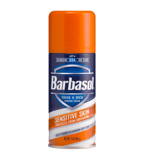 Schiuma da barba MADE IN USA BARBASOL SENSITIVE