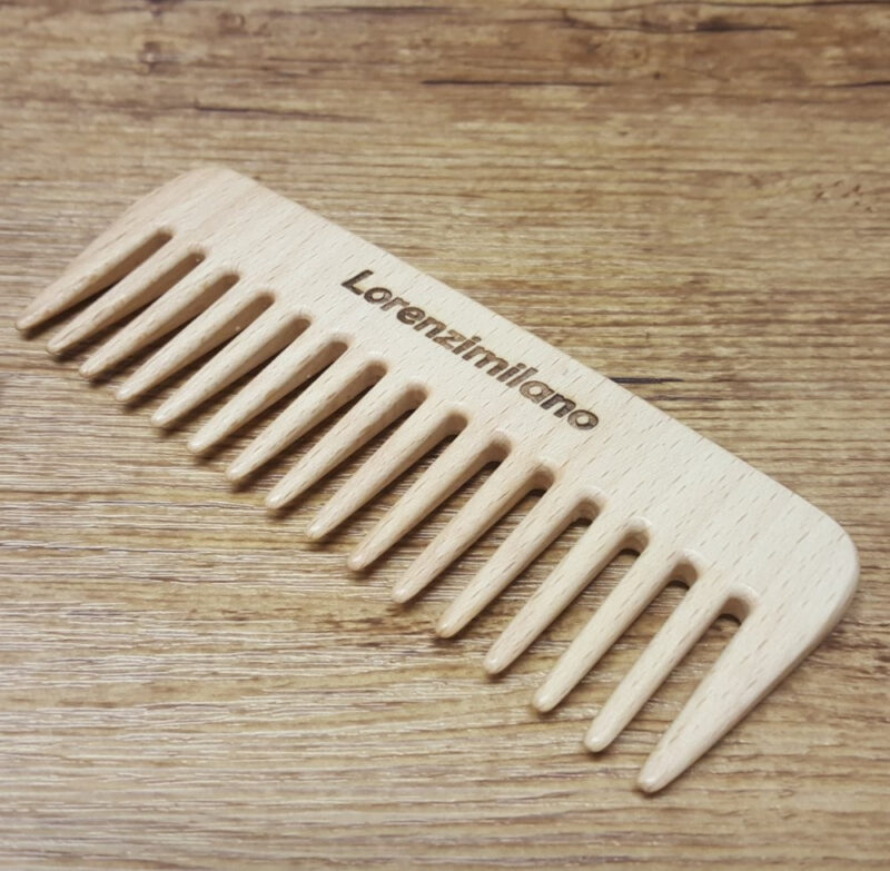 Pettine per capelli in legno Lorenzi