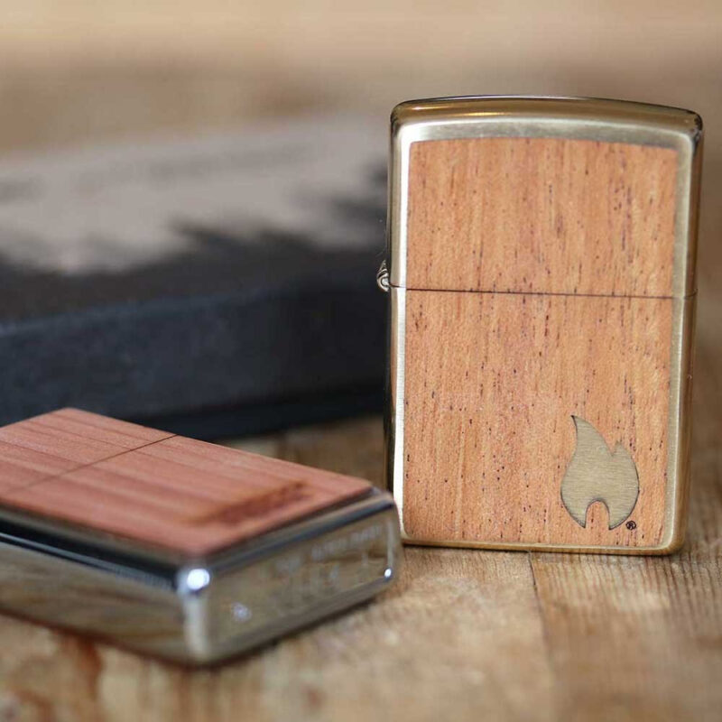 Zippo woodchuck fiamma