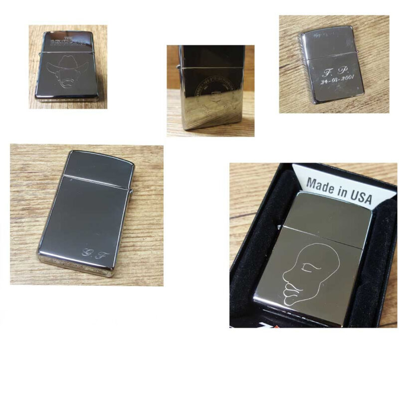 Zippo classico opaco - personalizzabile - immagine 2