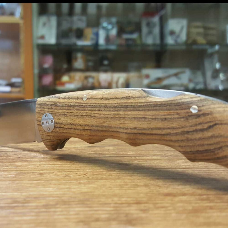 Coltello artigianale Lorenzi in Bocote - immagine 3