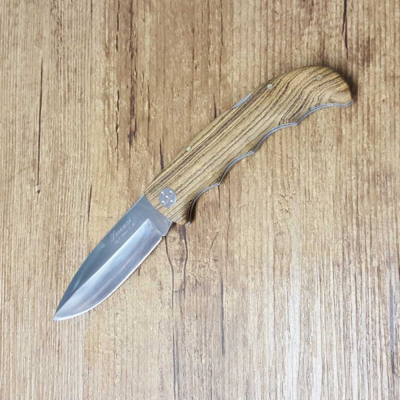 Coltello artigianale Lorenzi in Bocote