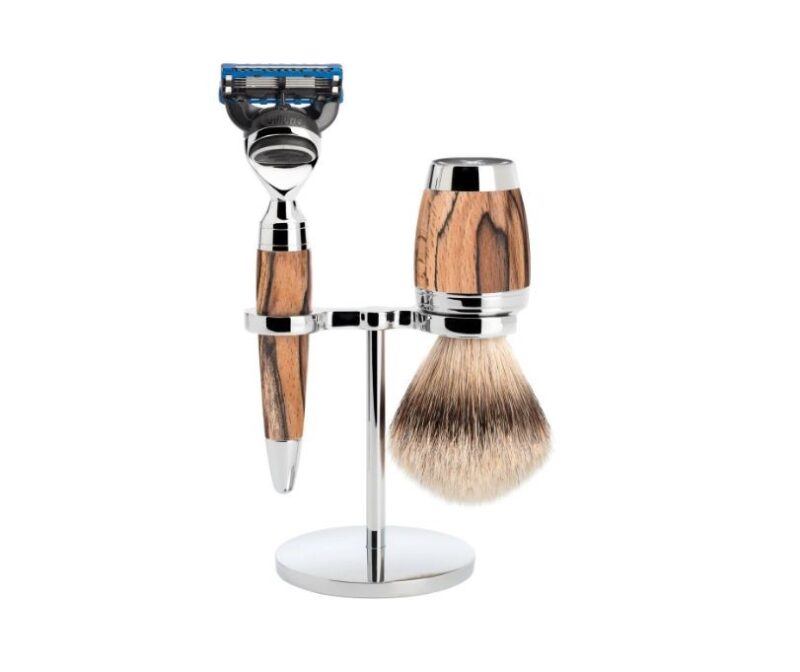 Set Barba Muhle Stylo Legno di Noce