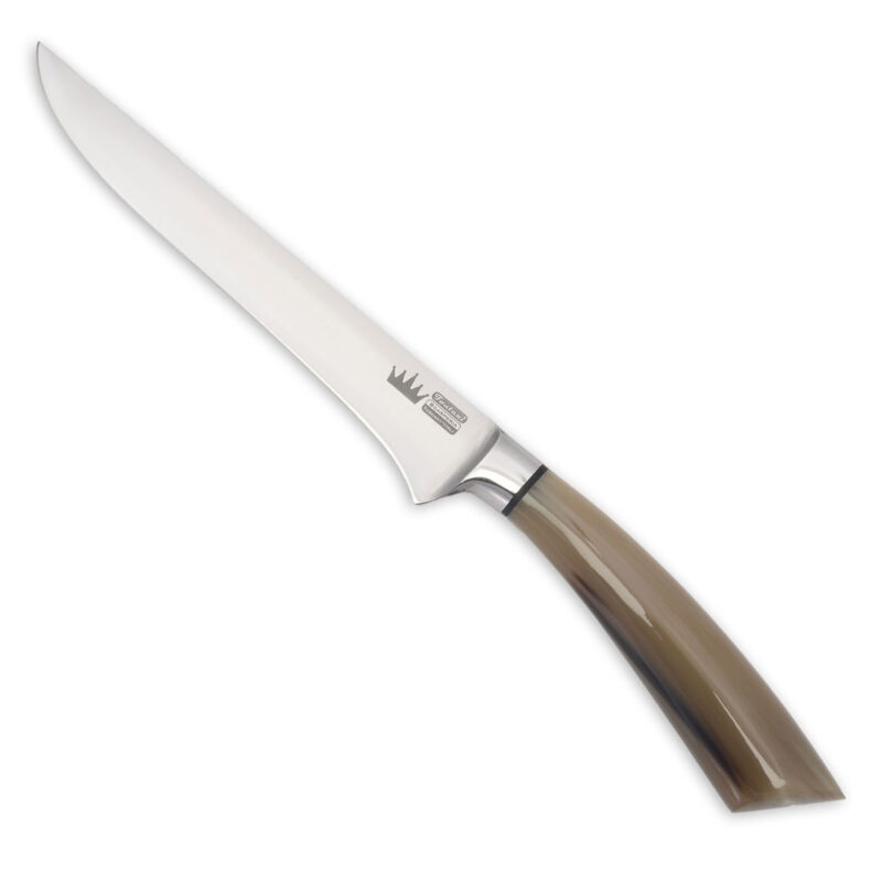 Coltello artigianale disosso con impugnatura in corno cm 16