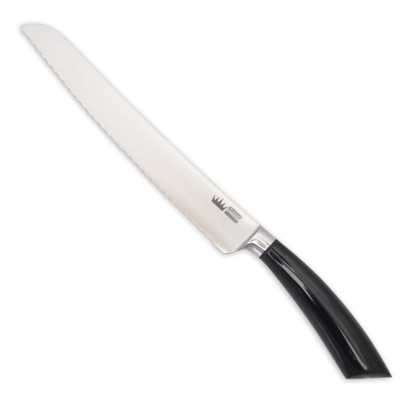 Coltello seghetto artigianale in corno 21 cm