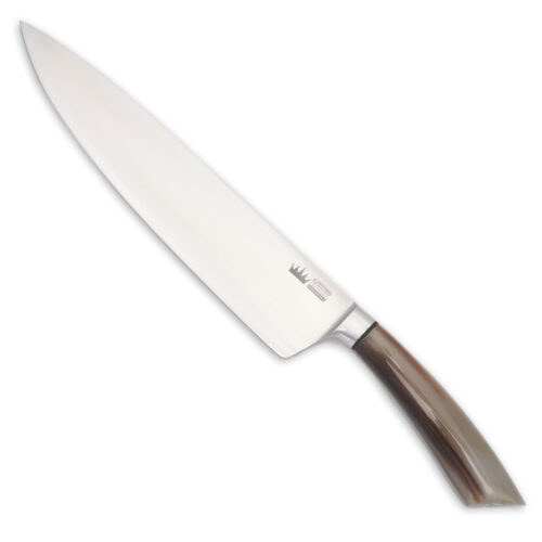 Coltello cuoco artigianale in corno cm 25