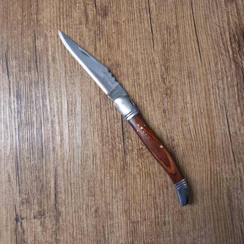 Coltello Laguiole inox redwood (palissandro)