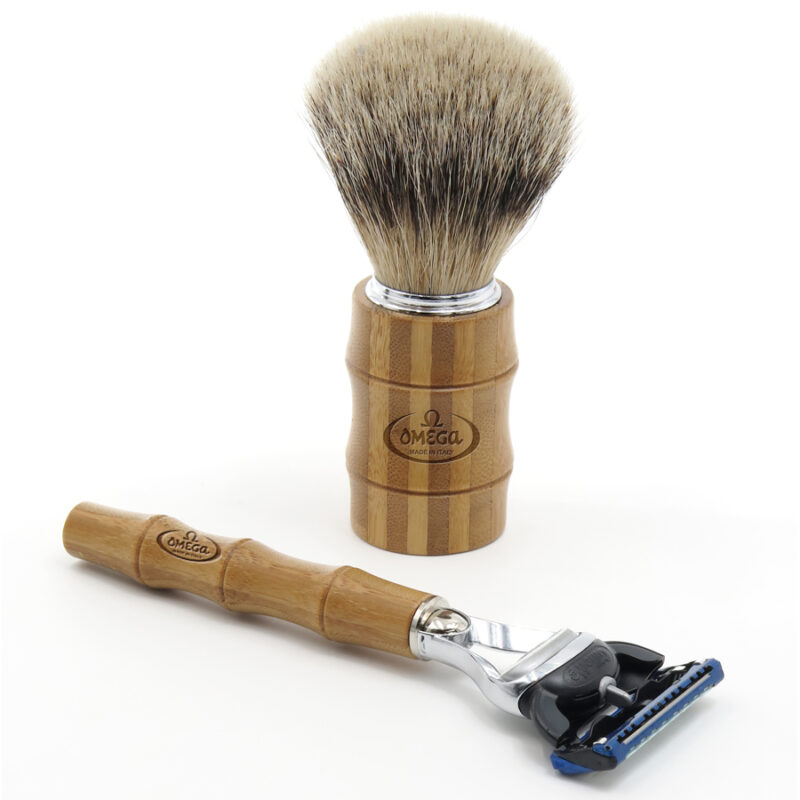 Set Barba Omega in Bamboo - immagine 2