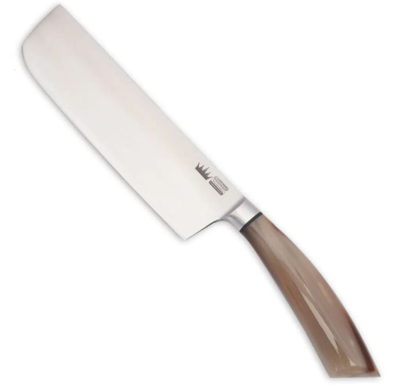 Coltello cucina artigianale in corno USUBA