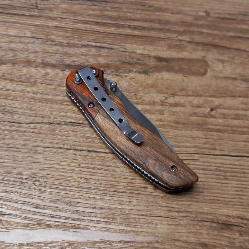 Coltello da tasca doppio legno - immagine 2