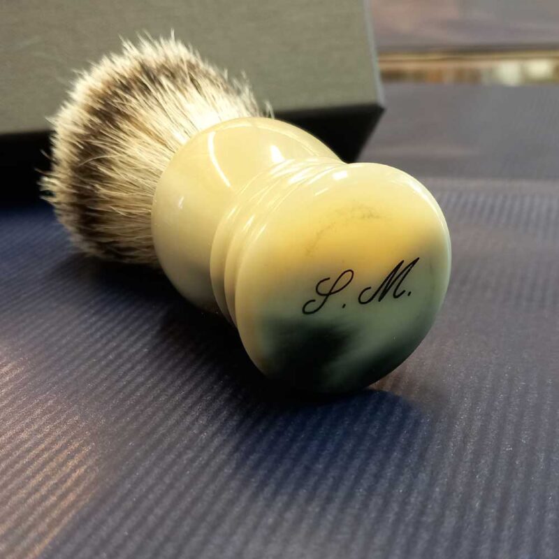 Pennello da Barba BIG tasso silver - immagine 3