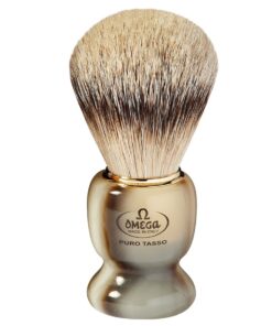 Pennello da barba in tasso Omega 621