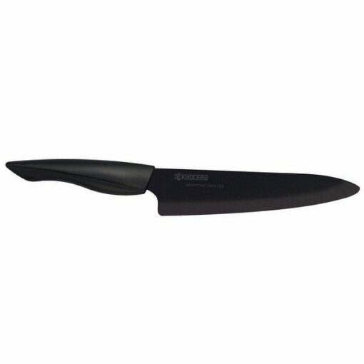 Coltello kyocera lama ceramica nera 18 cm ZK